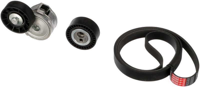 GATES V-ribbed belt set FleetRunner™ Micro-V® Stretch Fit™ K056PK1740 Serpentine belt kit,Auxiliary belt kit FIAT,PEUGEOT,CITROËN,Ulysse (179_)