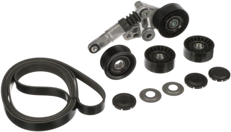 GATES V-ribbed belt set VW,AUDI K066PK2500 6PK2500,T36376,T38099 Serpentine belt kit,Auxiliary belt kit,Poly V-belt kit,V-ribbed belt kit T39043