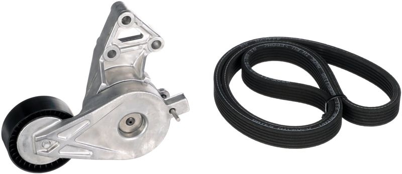 GATES V-ribbed belt set VW,AUDI,FORD K026DPK1195 6DPK1195,T38307 Serpentine belt kit,Auxiliary belt kit,Poly V-belt kit,V-ribbed belt kit