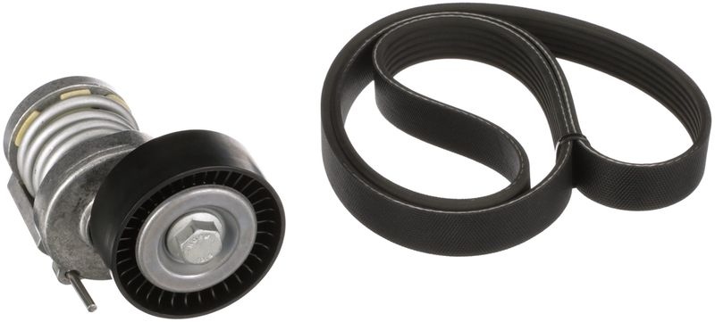 GATES V-ribbed belt set FleetRunner™ Micro-V® Stretch Fit™ K036PK1078 Serpentine belt kit,Auxiliary belt kit VW,AUDI,SKODA,Golf IV Schrägheck (1J1)