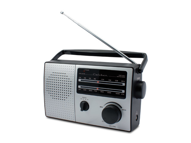 AC / DC portable AM / FM radio | Winparts.eu - Portable speaker