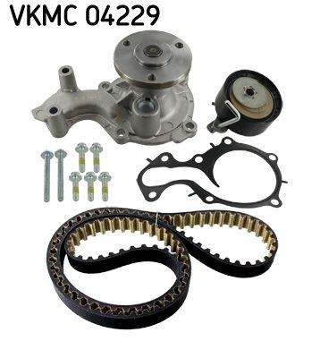 SKF Water Pump + Timing Belt Kit FORD VKMC 04229 1760659,1765052,1766164 1807611,2183878,2210970,2272856,2429662,CM5G6K245EB,CM5G6K245GA,CM5G6K245GB