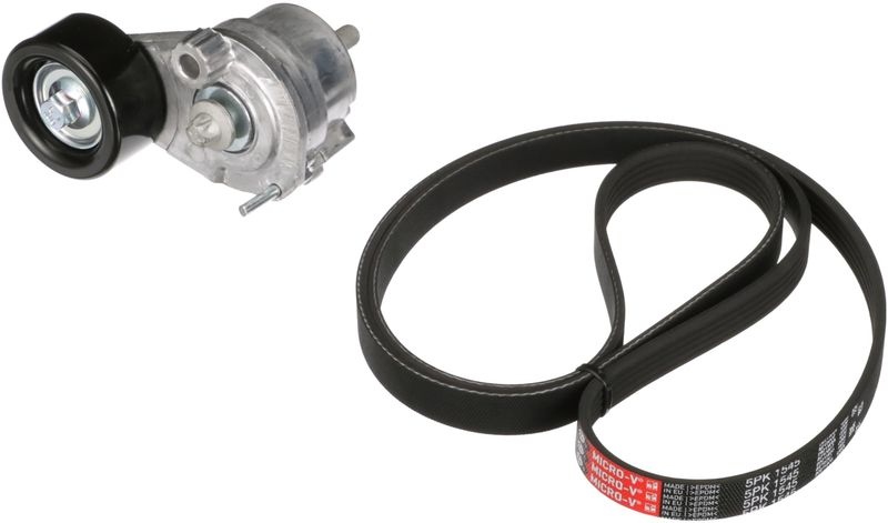 GATES V-ribbed belt set OPEL,FIAT,ALFA ROMEO K055PK1545 5PK1545,T39291 Serpentine belt kit,Auxiliary belt kit,Poly V-belt kit,V-ribbed belt kit