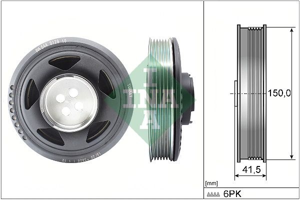 INA Crankshaft Pulley BMW,MINI 544 0129 10 11237643074,11238584913,7643074 Belt Pulley, crankshaft 8584913,11237643074,11238584913,7643074,8584913