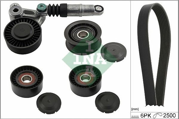 INA V-ribbed belt set VW,AUDI 529 0472 10 0125130707,059145201D,059145201F Serpentine belt kit,Auxiliary belt kit,Poly V-belt kit,V-ribbed belt kit