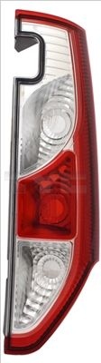 TYC Rear light RENAULT 11-12818-11-2 265559212R Combination rearlight,Tail light,Tail lights,Back lights,Rear tail light,Rear lights