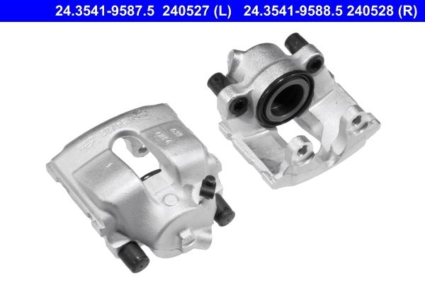 ATE Brake caliper without holder 24.3541-9587.5 Caliper,Disc brake caliper BMW,3 Limousine (E46),3 Touring (E46),3 Cabrio (E36),3 Coupe (E46)