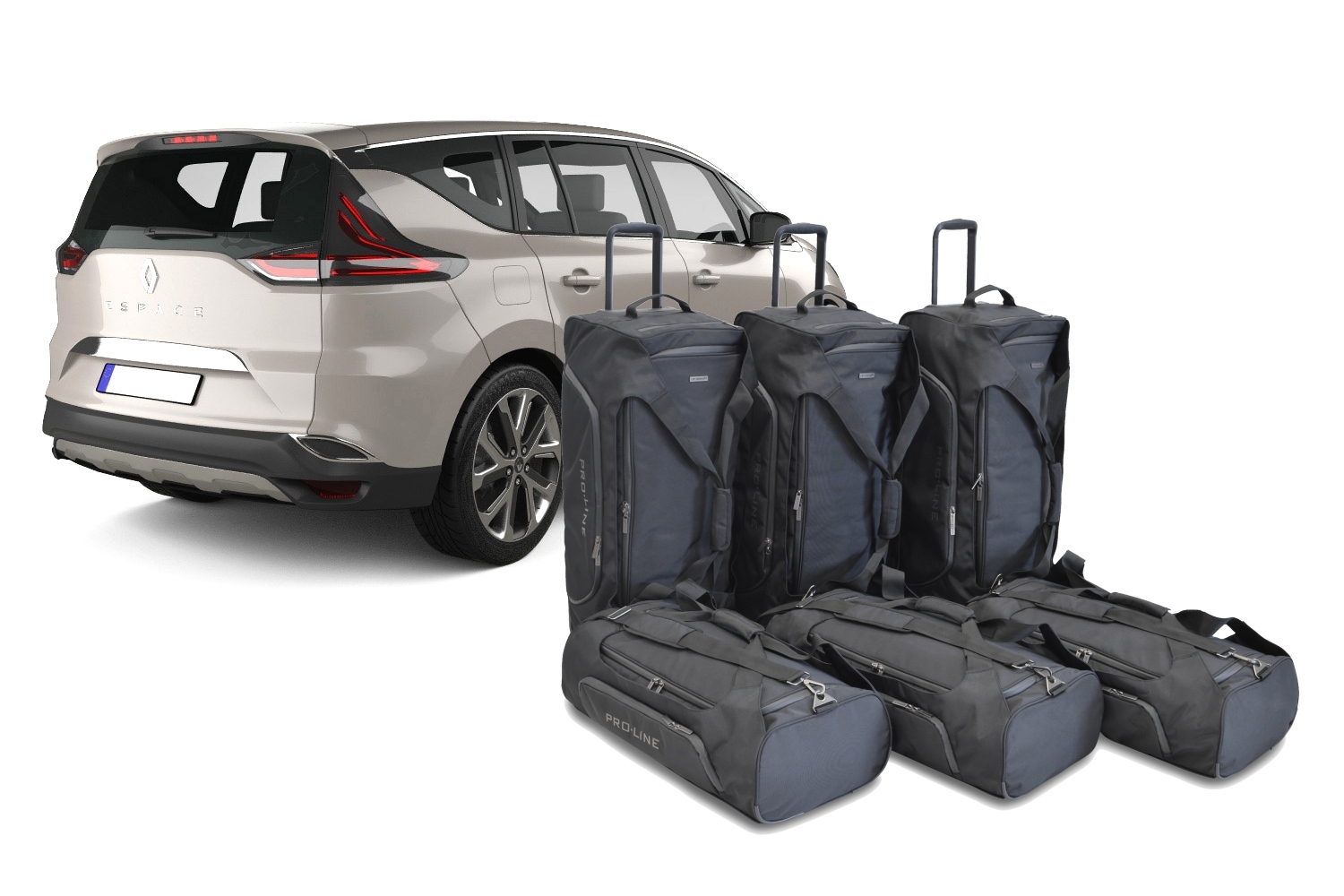 Travel bag set Renault Espace V 2015-present Pro.Line