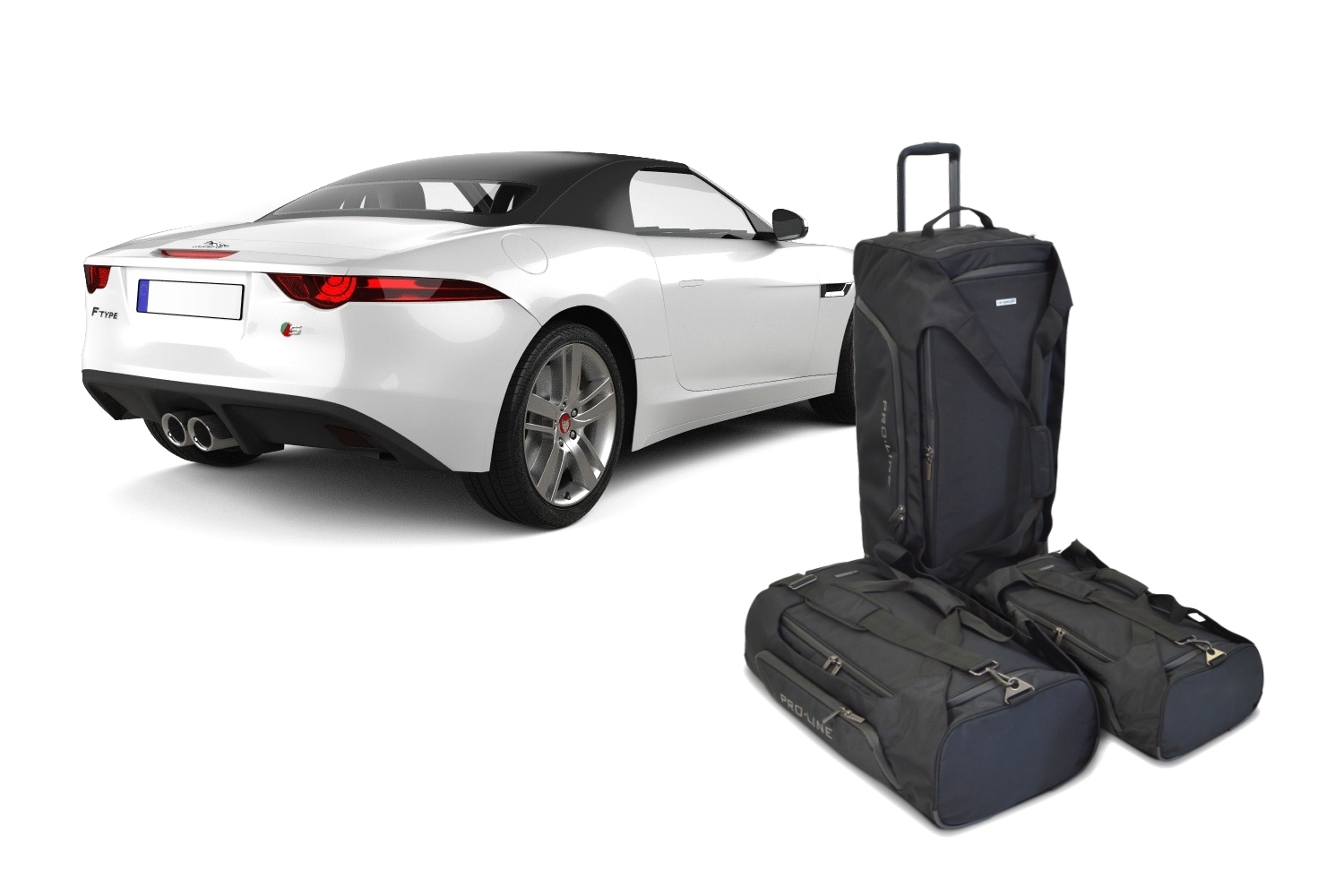 Jaguar best sale luggage bag