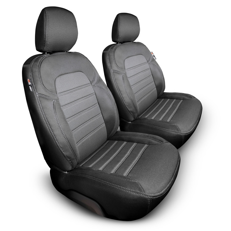 Original Design Fabric Seat Cover Set 1+1 suitable for Volkswagen Caddy III Box 2004-2015