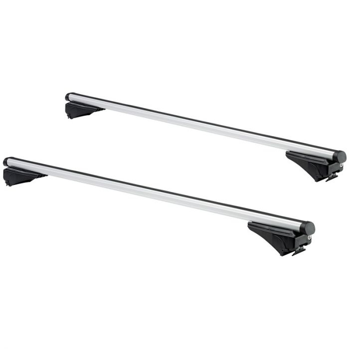 Roof rack set Twinny Load Aluminum A36 - With closed roof rails