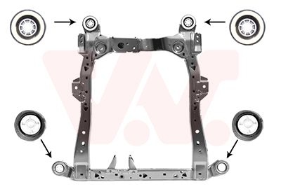 Auxiliary Support / Aggregate Support 3850690 Van Wezel