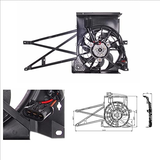 Opel Cooling Fan 47013 Nrf