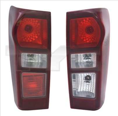 TYC Rear light ISUZU 11-12140-15-2 8981254053 Combination rearlight,Tail light,Tail lights,Back lights,Rear tail light,Rear lights