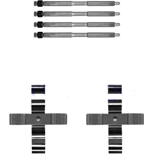 DELPHI Accessory Kit, disc brake pads LX0703  BMW,MINI,1 Schrägheck (F20),3 Touring (F31),3 Limousine (F30, F80),4 Gran Coupe (F36),3 GT (F34)