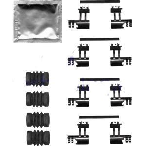 DELPHI Accessory Kit, disc brake pads LX0679 MAZDA,3 Schrägheck (BM, BN),CX-3 (DK),3 Limousine (BM, BN),3 Kasten / Schrägheck (BM)