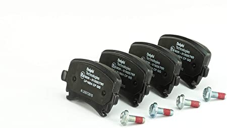 DELPHI Brake pad set VW,AUDI,SKODA LP1824 1K0698451,1K0698451A,1K0698451B 1K0698451D,1K0698451E,1K0698451F,1K0698451G,1K0698451H,1K0698451K,1K0698451P