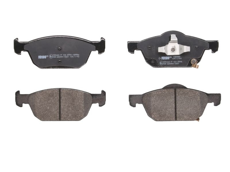 FERODO Brake pad set with acoustic wear warning FDB4868 Brake pads,Brake pad set, disc brake HONDA,CIVIC IX (FK),CIVIC X Schrägheck (FC_, FK)