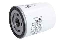 MANN-FILTER Oil filter Spin-on Filter W 7034 Engine oil filter FORD,Transit Mk7 Kastenwagen (V363, FCD, FDD),Transit Custom V362 Kastenwagen (FY, FZ)
