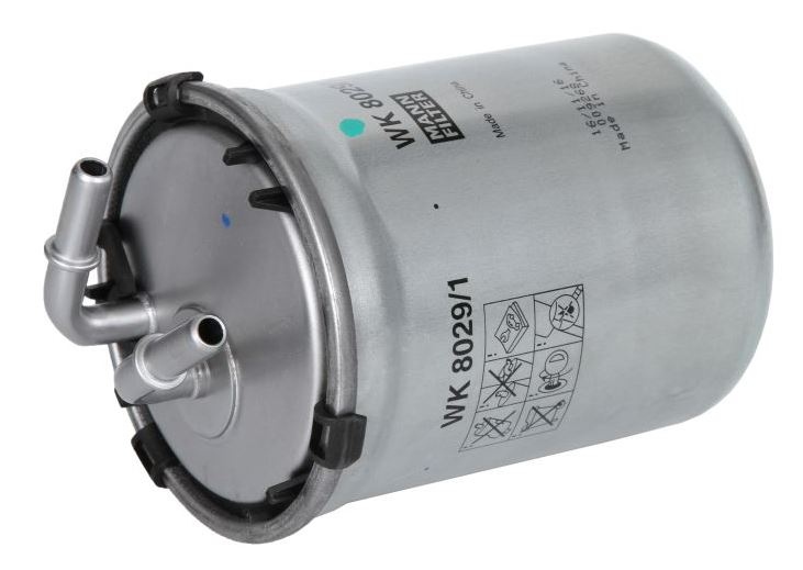 MANN-FILTER Fuel Filter In-Line Filter WK 8029/1 VW,AUDI,SKODA,Polo Schrägheck (6R1, 6C1),XL1 Coupe,A1 Sportback (8XA, 8XF),A1 Schrägheck (8X1, 8XK)