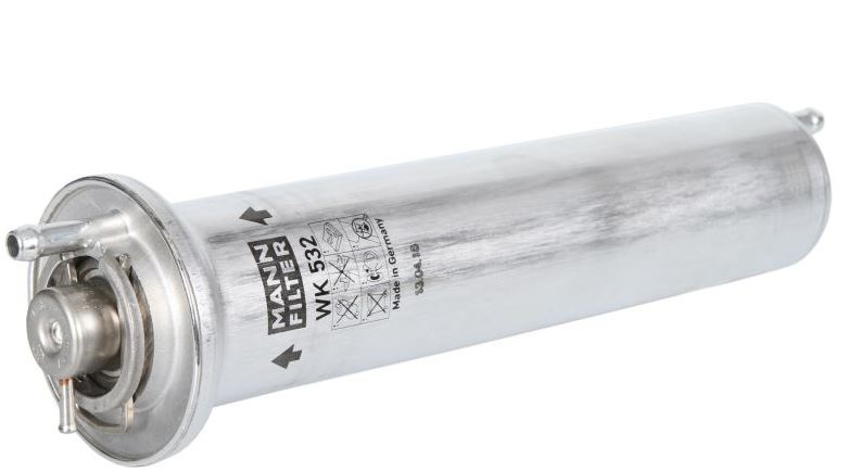 MANN-FILTER Fuel Filter In-Line Filter WK 532  BMW,ALPINA,5 Limousine (E60),5 Touring (E61),5 Limousine (E39),5 Touring (E39),X5 (E53),7 (E38)