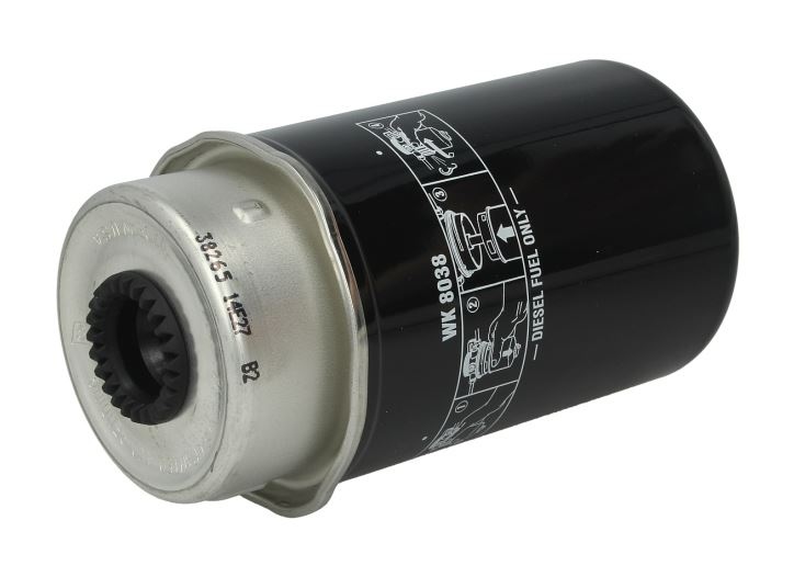 MANN-FILTER Fuel Filter Spin-on Filter WK 8038 LAND ROVER,Defender SUV (L316),Defender Pickup (L316),Defender SUV Cabrio (L316)