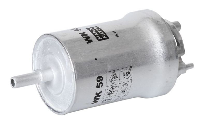 MANN-FILTER Fuel Filter without integrated pressure regulator WK 59 x VW,AUDI,SKODA,Golf V Schrägheck (1K1),POLO (9N_),TOURAN (1T1, 1T2)