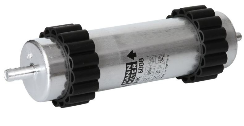 MANN-FILTER Fuel Filter In-Line Filter WK 6008  AUDI,A6 Avant (4G5, 4GD, C7),A4 B9 Avant (8W5, 8WD),A6 Limousine (4G2, 4GC, C7)