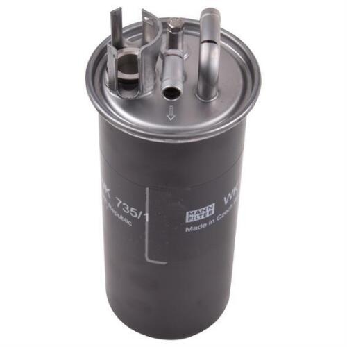 MANN-FILTER Fuel Filter In-Line Filter WK 735/1 AUDI,A6 Avant (4F5, C6),A6 Limousine (4F2, C6),A6 Allroad (4FH, C6)