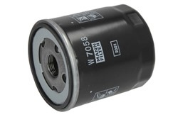 MANN-FILTER Oil filter Spin-on Filter W 7058 Engine oil filter OPEL,FIAT,PEUGEOT,Corsa F,Crossland X (P17),GRANDLAND X (A18),MOKKA,Zafira Life (K0)