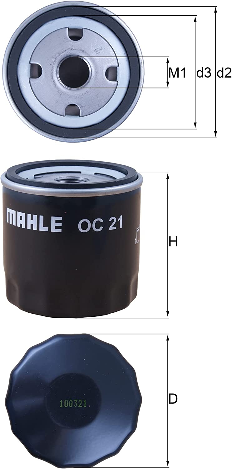 MAHLE ORIGINAL Oil filter OPEL,FORD,ROVER OC 21 7884256,7965051,7973235 Engine oil filter 7973429,7984256,1109C5,EPP43P25,01163420,1163420,440002266