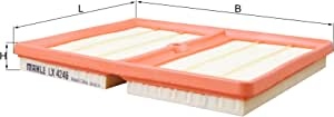 MAHLE ORIGINAL Air filter VW,AUDI,SKODA LX 4246 04C129620A,04C129620A,72422704 Engine air filter,Engine filter 04C129620A,04C129620A,04C129620A
