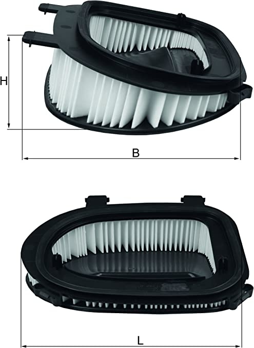 MAHLE ORIGINAL Air filter Filter Insert LX 3541 Engine air filter,Engine filter BMW,X3 (F25),X5 (E70),X5 (F15, F85),X6 (E71, E72)