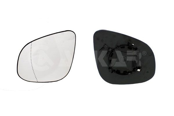 ALKAR Wing Mirror Glass Left 6481698 Side Mirror Glass,Mirror Glass MERCEDES-BENZ,RENAULT,NISSAN,CITAN Kasten (415),Citan Kombi / Tourer (415)