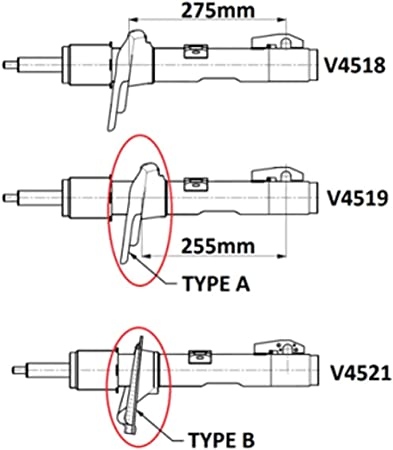 MONROE Shock absorber FORD V4519 1810706,1810708,1828692 Shocks,Shock absorbers,Suspension shocks 1828693,1833282,1833283,1843158,1869799,1869800