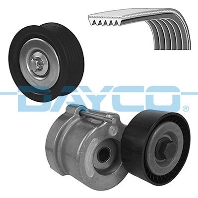 DAYCO V-ribbed belt set KPV794 Serpentine belt kit,Auxiliary belt kit OPEL,VAUXHALL,ZAFIRA B (A05),Astra H Schrägheck (A04),Astra H Caravan (A04)