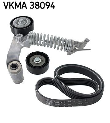 SKF V-ribbed belt set MERCEDES-BENZ,INFINITI VKMA 38094 117205DB0A,117205DB0B,11927HG00E 11955HG01D,11955HG01E,BJ3219A216AA,LR028879,0009932096