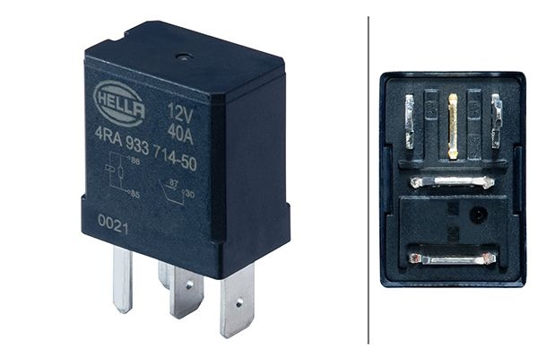 HELLA Relay, main current 4RA 933 714-501  FORD,Transit Custom V362 Kastenwagen (FY, FZ),Tourneo Custom V362 Bus (F3),Transit Custom V362 Bus (F3)