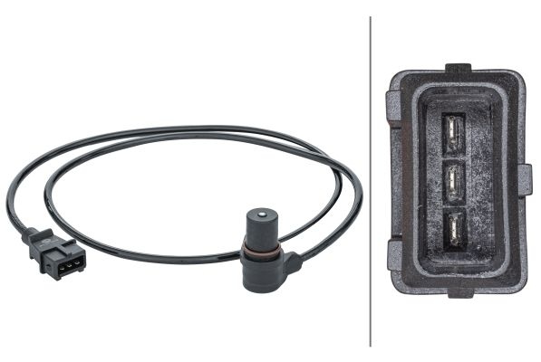 HELLA Impulse Sensor with seal ring 6PU 013 122-921 Camshaft Sensor,Crankshaft Sensor OPEL,CHEVROLET,SAAB,Astra F CC (T92),Calibra A (C89)
