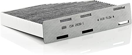 MANN-FILTER Pollen filter Activated Carbon Filter CUK 2939/1 Filter, interior air,Cabin filter VW,AUDI,SKODA,Golf V Schrägheck (1K1),TOURAN (1T1, 1T2)