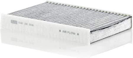 MANN-FILTER Pollen filter Activated Carbon Filter CUK 26 006 Filter, interior air,Cabin filter VW,SKODA,SEAT,up! Schrägheck (121, 122, BL1, BL2)