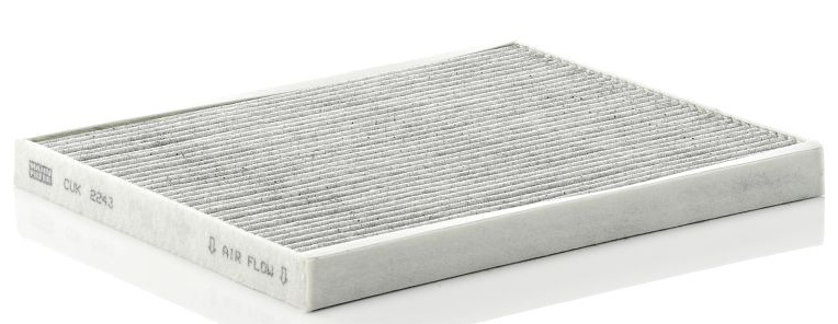MANN-FILTER Pollen filter Activated Carbon Filter CUK 2243 Filter, interior air,Cabin filter OPEL,FIAT,PEUGEOT,Corsa D Schrägheck (S07)
