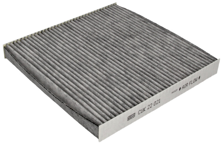 MANN-FILTER Pollen filter Activated Carbon Filter CUK 22 021 Filter, interior air,Cabin filter RENAULT,SMART,Twingo III Schrägheck (BCM_)