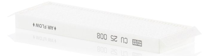 MANN-FILTER Pollen filter Particulate Filter CU 25 008-2 Filter, interior air,Cabin filter HYUNDAI,i20 (PB, PBT),i20 Schrägheck (GB, IB)