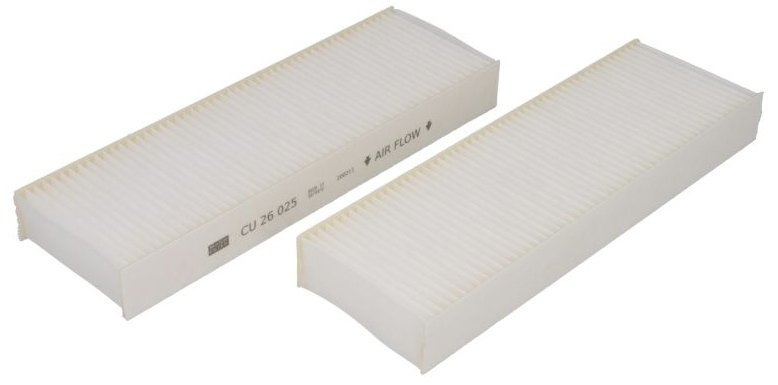 MANN-FILTER Pollen filter Particulate Filter CU 26 025-2 Filter, interior air,Cabin filter OPEL,PEUGEOT,CITROËN,Corsa F,MOKKA