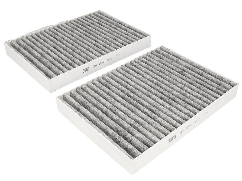 MANN-FILTER Pollen filter Activated Carbon Filter CUK 2722-2 Filter, interior air,Cabin filter MERCEDES-BENZ,S-Klasse Limousine (W221)