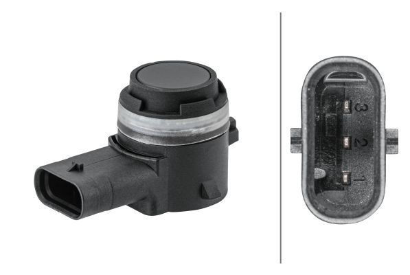 HELLA Parking Sensors VW,AUDI,SKODA 6PX 358 141-711 5Q0919275,5Q0919275B,5Q0919275BGRU 5Q0919275B,5Q0919275BGRU,5Q0919275B,5Q0919275BGRU,5Q0919275