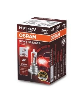 OSRAM Light Bulbs NIGHT BREAKER® SILVER H7 64210NBS Bulb, spotlight VW,AUDI,MERCEDES-BENZ,Golf IV Schrägheck (1J1),Golf V Schrägheck (1K1),POLO (9N_)