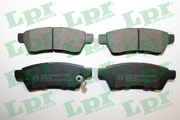 Lpr Bromsbelaggssats Skivbroms 05P2229 Nissan 05P2229 Storlek 05