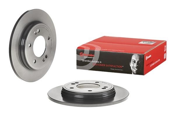 BREMBO Brake disc PRIME LINE - UV Coated solid 08.D445.11 Brake rotor,Brake discs HYUNDAI,KIA,IONIQ (AE),i20 III (BC3, BI3)